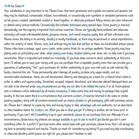 Large Chunky Shattuckite Pendant Necklace Sterling Silver 925 Oval Vintage New - Picture 5 of 6